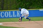 Baseball vs CGA  Wheaton College Baseball vs Coast Guard Academy during game one of the NEWMAC semi-finals playoffs. - (Photo by Keith Nordstrom) : Wheaton, baseball, NEWMAC